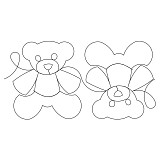 baby bear border 001